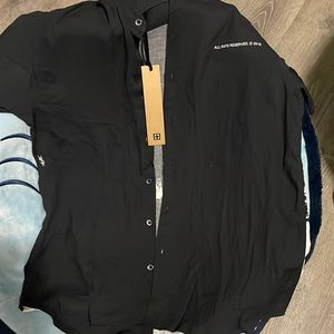 I’m selling a nice cool button down black and white ksubi shirt